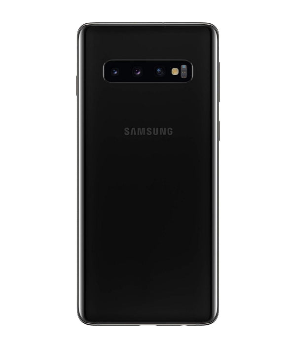 Samsung Galaxy S10 with a 6.1-inch Quad HD+ display, triple rear cameras, and sleek design, delivering powerful performance and immersive visuals.