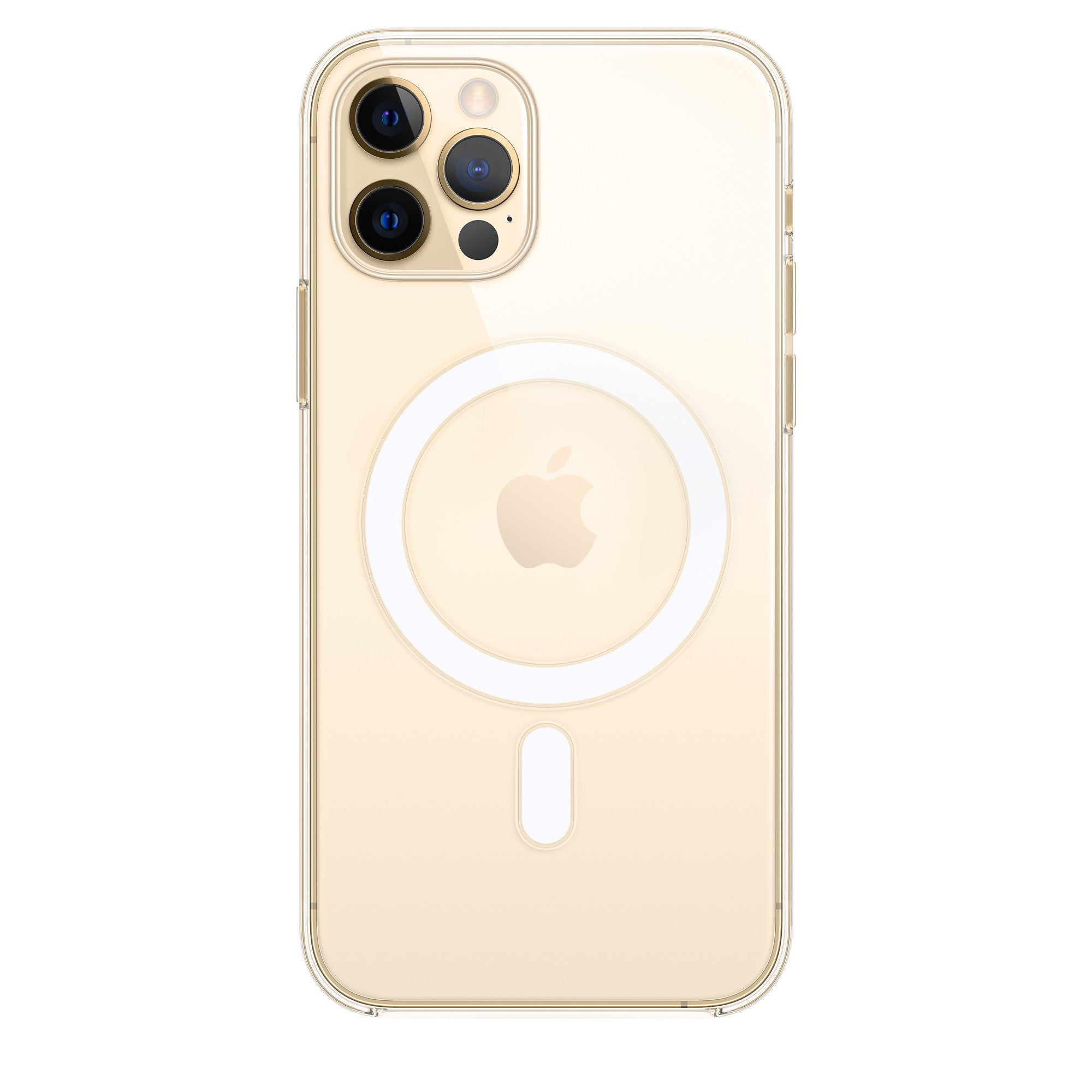 Clear Case for iPhone 13Pro Max - MagSafe Compatible, showcasing a transparent, slim design that highlights the phone's original color while providing durable protection and seamless MagSafe functionality.