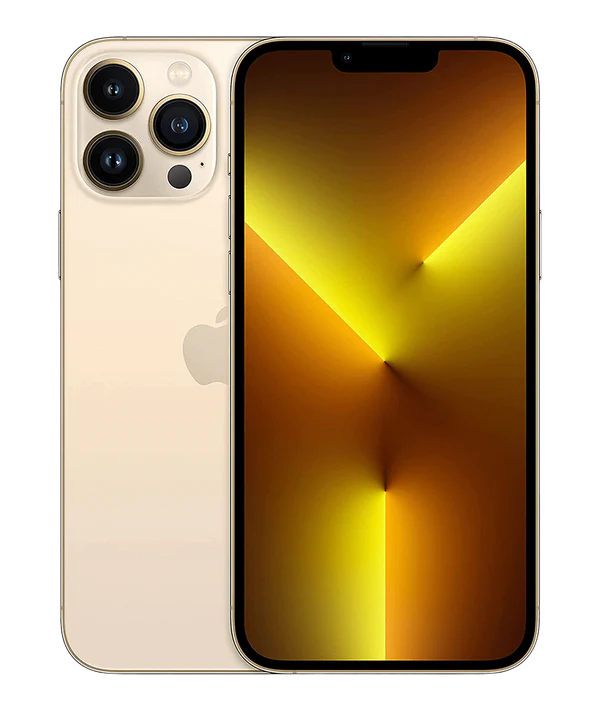 iPhone 13 Pro Gold- 6.1-inch Super Retina XDR Display, Triple 12MP Camera System, A15 Bionic Chip, ProMotion Technology, Up to 1TB Storage