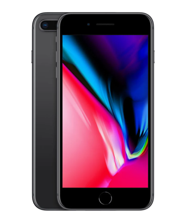 iPhone 8 Plus - 5.5-inch Retina HD Display, Dual 12MP Cameras, A11 Bionic Chip, 64GB Storage