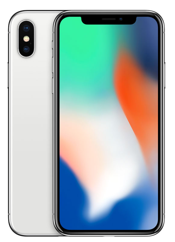 iPhone X - 5.8-inch Super Retina OLED Display, Dual 12MP Rear Cameras, Face ID, A11 Bionic Chip, Up to 256GB Storage