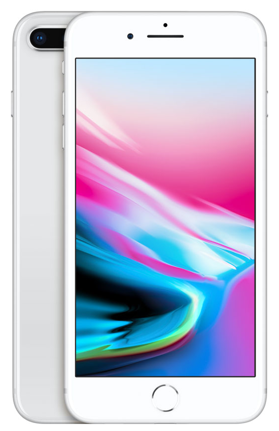 iPhone 8 Plus - 5.5-inch Retina HD Display, Dual 12MP Cameras, A11 Bionic Chip, 64GB Storage